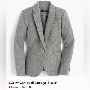 J. Crew Campbell Donegal Blazer